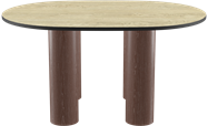 Walnut Siena Coffee Table - Oblong